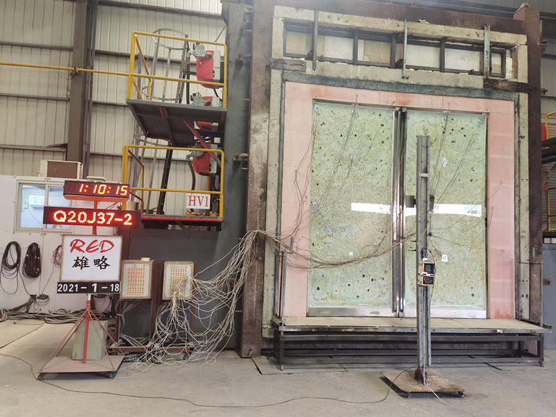 喜訊：恒保26mm水晶硅防火玻璃又一次通過(guò)歐標(biāo)BSEN 1634 EI60測(cè)試！